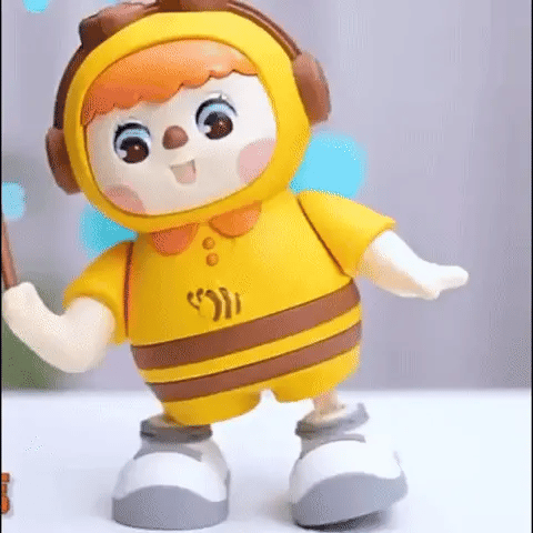 Abejita Bailarina Interactiva con Bluetooth y Música Famosa